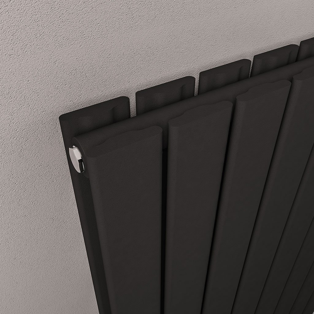 Warrington 1800 x 304 Radiator Type20 Matt Black