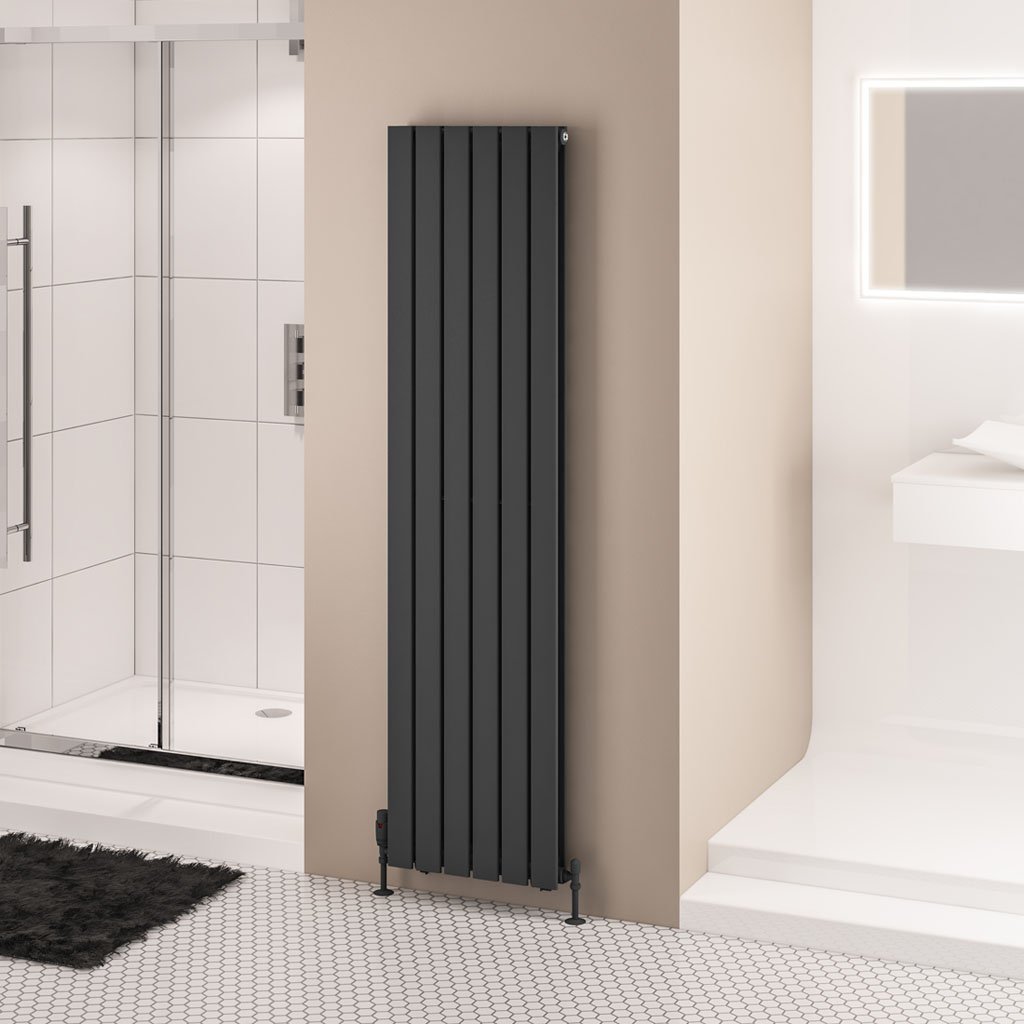 Warrington 1800 x 456 Radiator Type20 Matt Anthracite