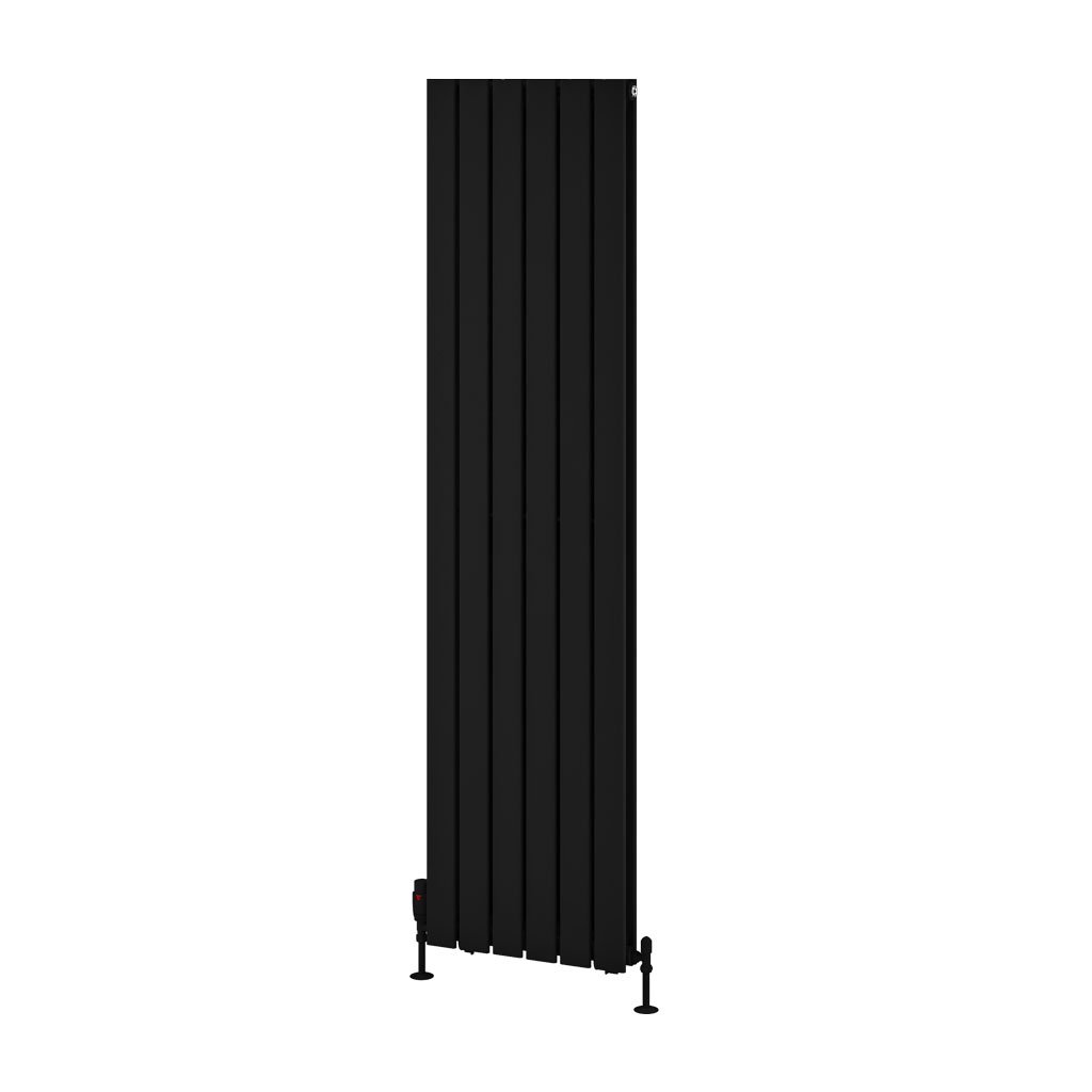 Warrington 1800 x 456 Radiator Type20 Matt Black