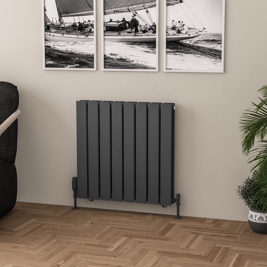 Warrington 600 x 608 Radiator Type20 Matt Anthracite