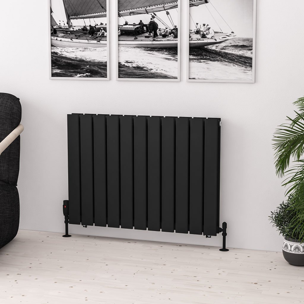 Warrington 600 x 836 Radiator Type20 Matt Black