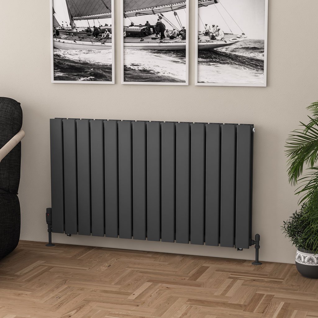 Warrington 600 x 1064 Radiator Type20 Matt Anthracite