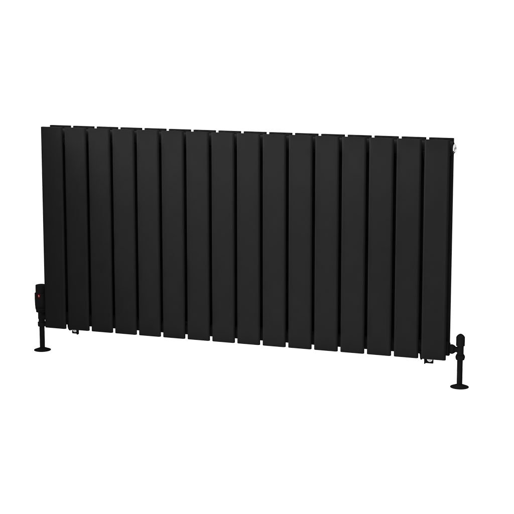 Warrington 600 x 1216 Radiator Type20 Matt Black