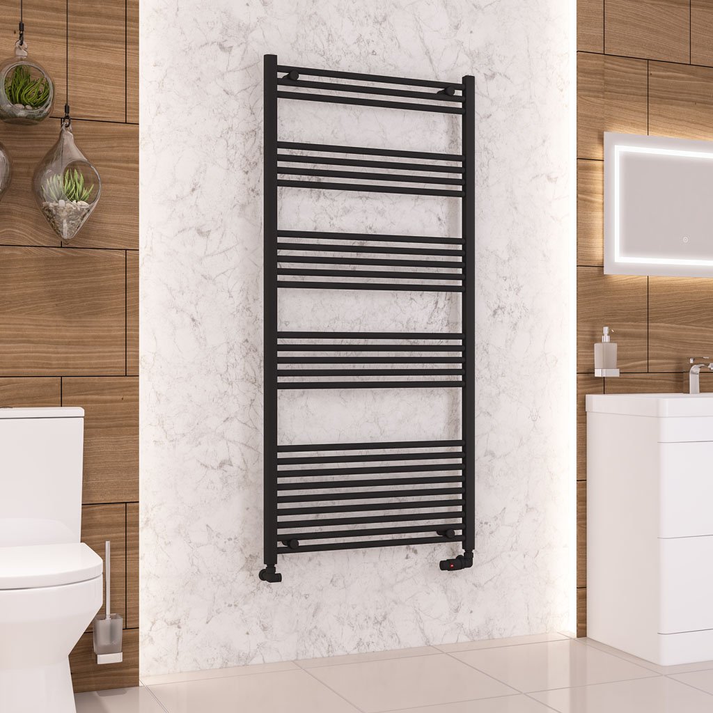 Wendover Straight Multirail 1600 x 750 Matt Black