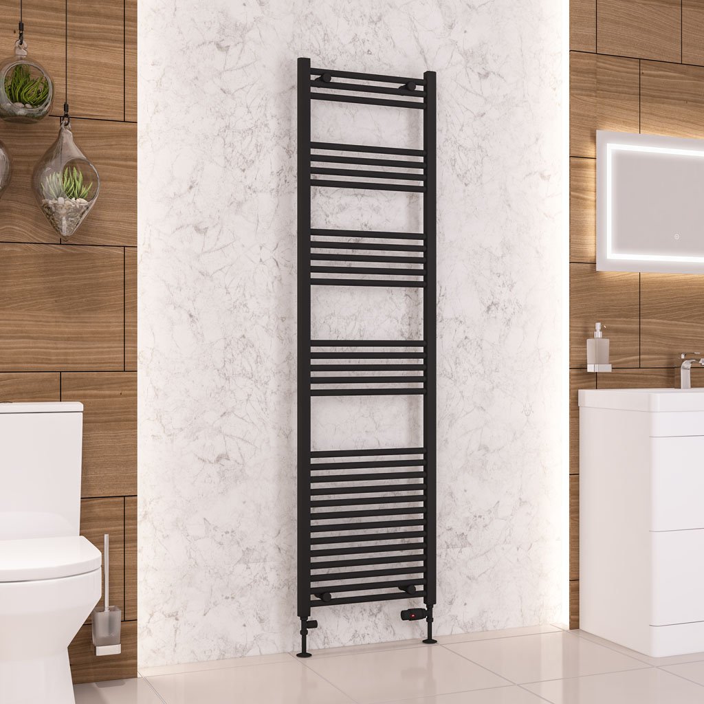 Wendover Straight Multirail 1800 x 500 Matt Black