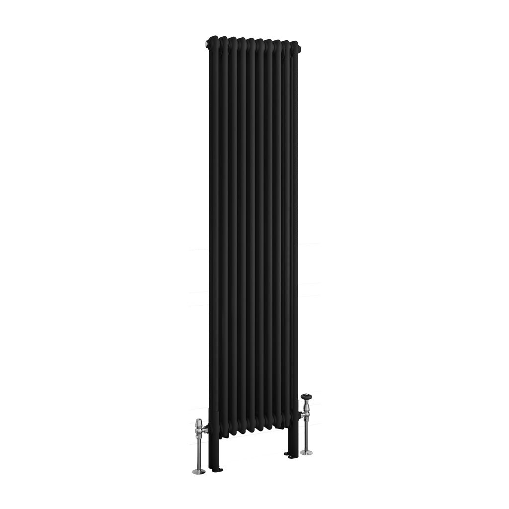 Imperia 2 Column Radiator 1800 x 470mm Matt Black