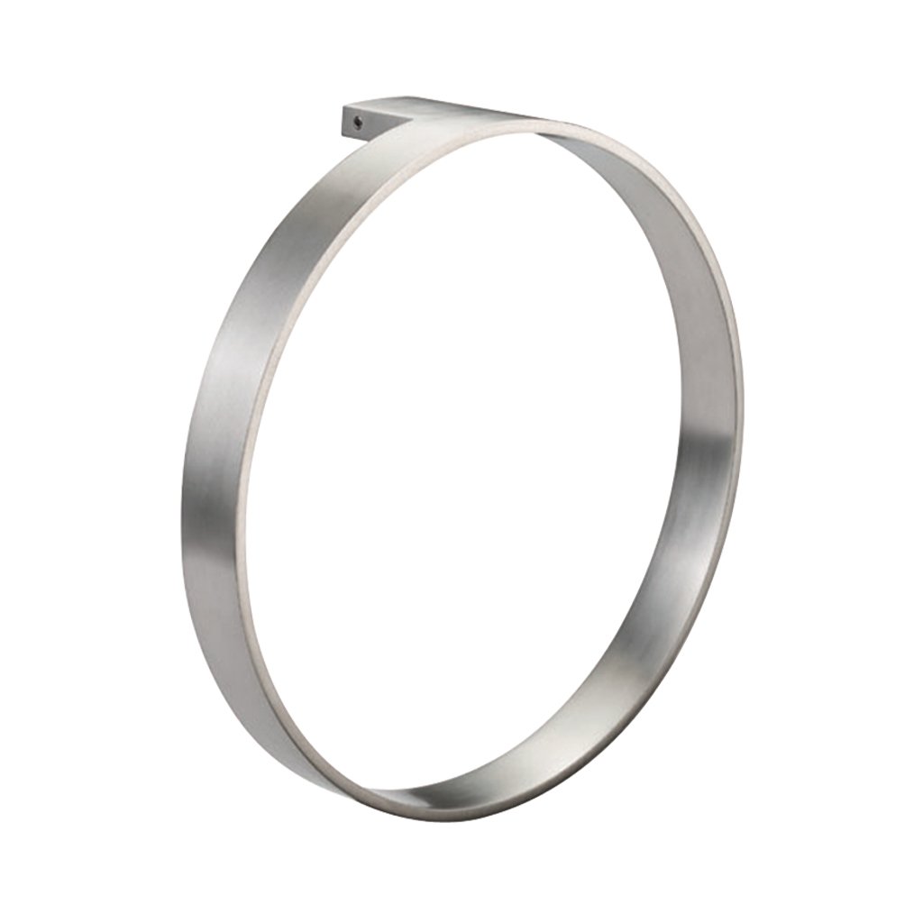 Alento Round Towel Ring - Chrome