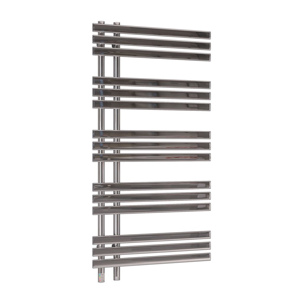 Loddon Dry Element Towel Rail 1200 x 600 Chrome