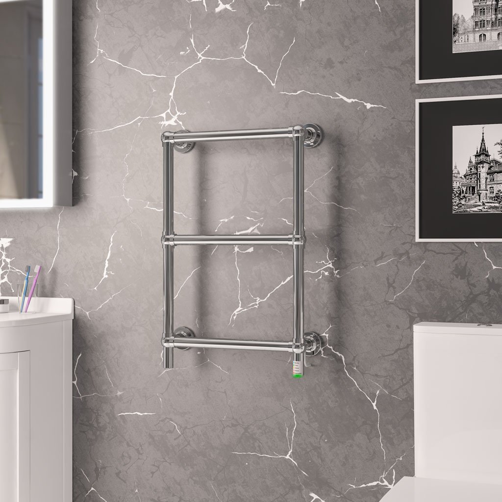 Kennet Dry Element Towel Rail 700 x 500 Chrome