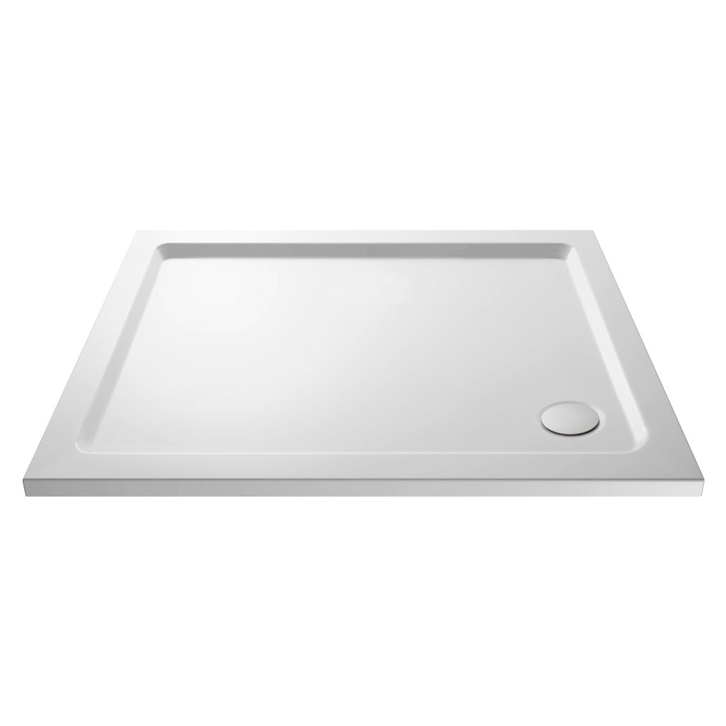 Vantage Plan B 900mm x 760mm Rectangular Shower Tray - White