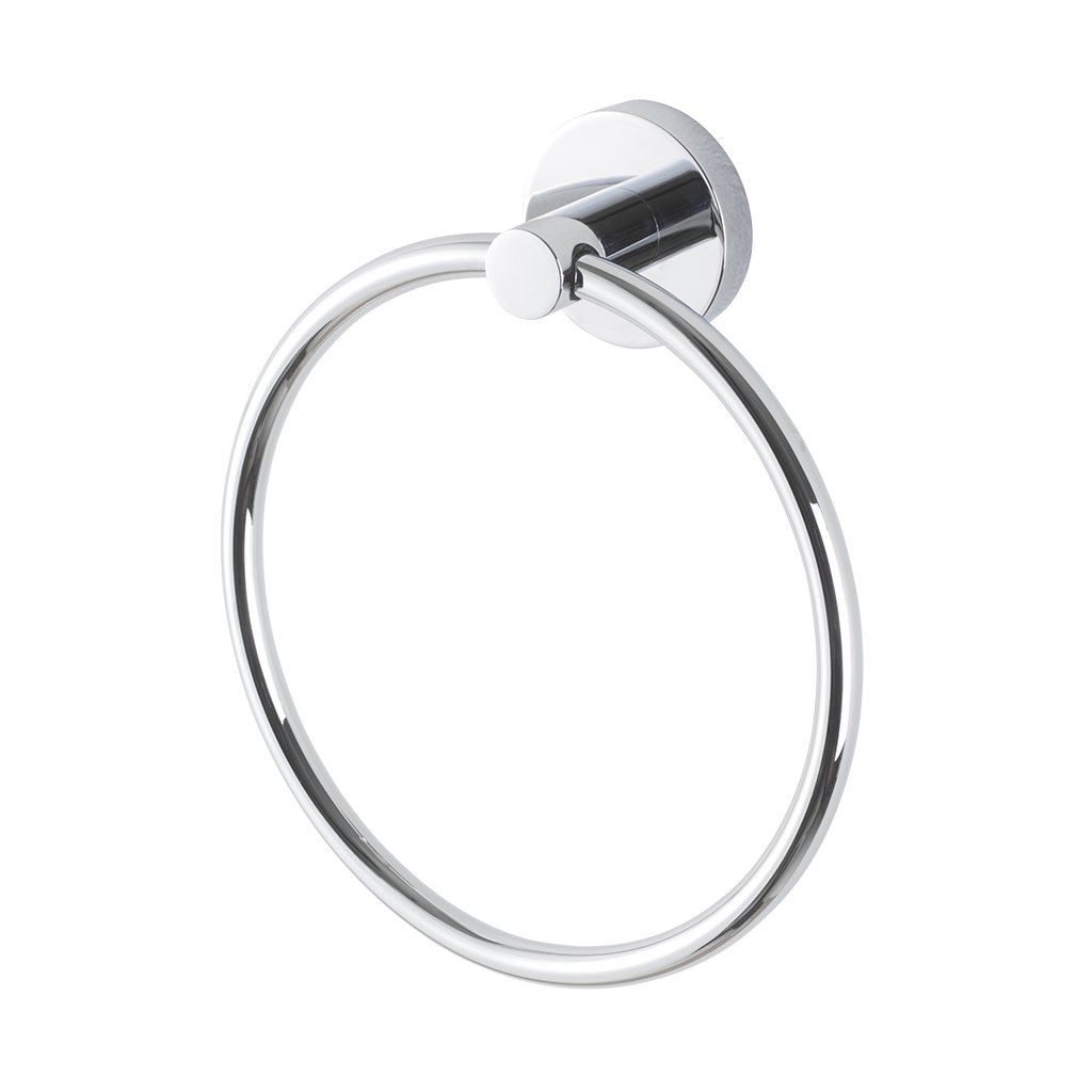 Genoa Towel Ring - Chrome