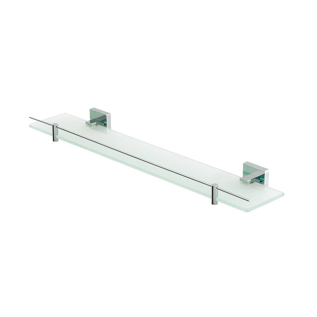 Rimini Glass Shelf - Chrome