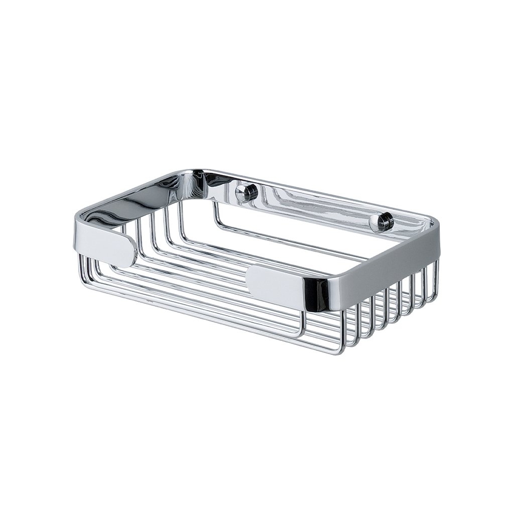 Baskets Rectangular Basket - Chrome