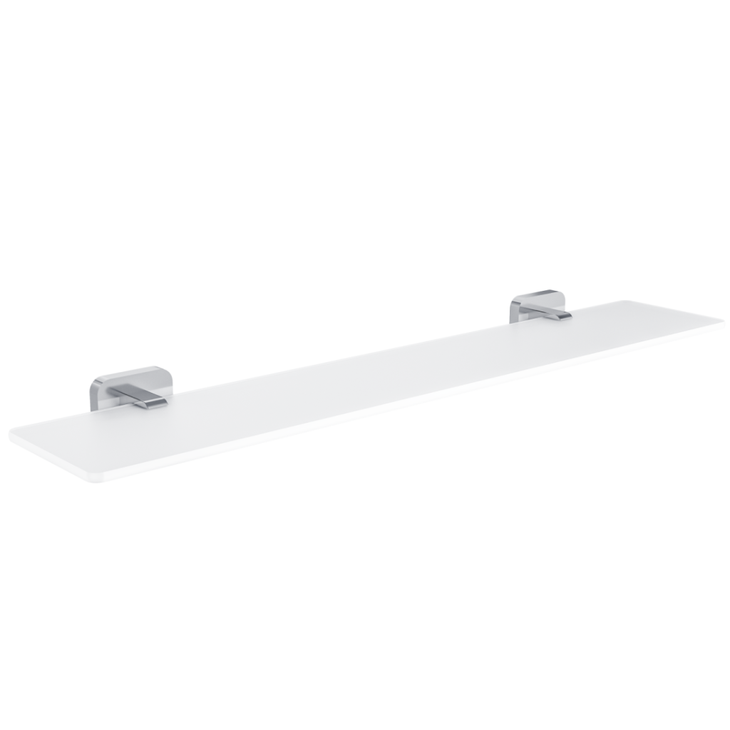 Asti Glass Shelf - Chrome