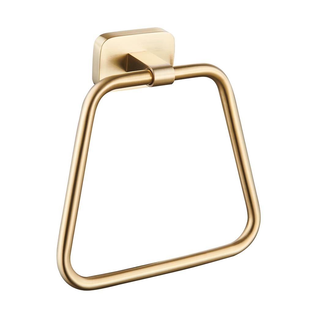 Asti Towel Ring Brushed Brass