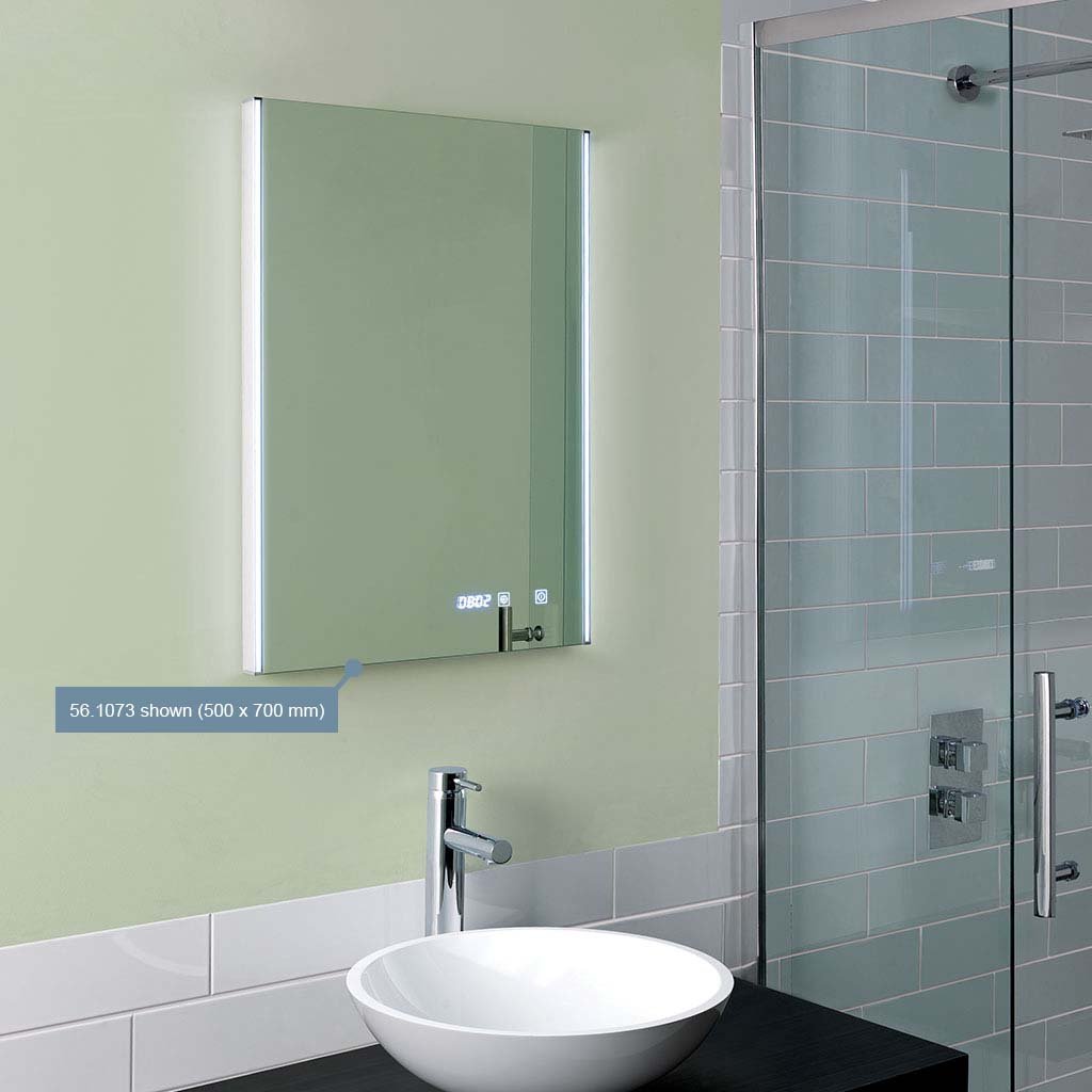 Langton 600 x 700 illuminated mirror 