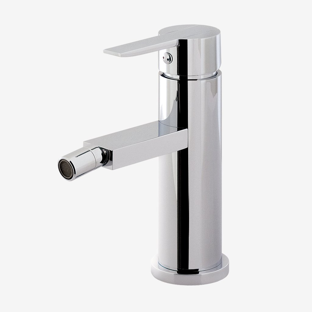 Prado 550 Bidet Mono Tap with Click Waste Chrome