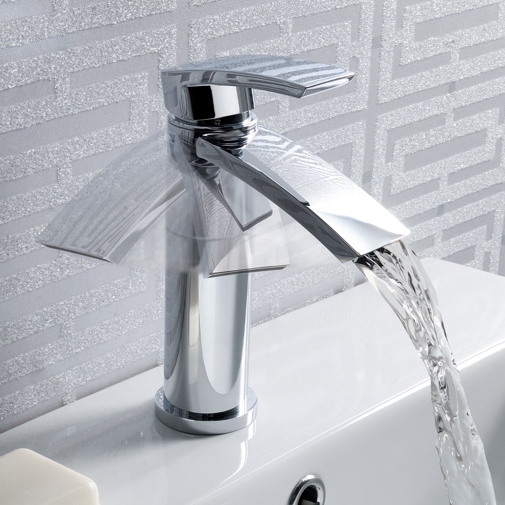 Estorick Basin Mono Tap with Clicker Waste Chrome