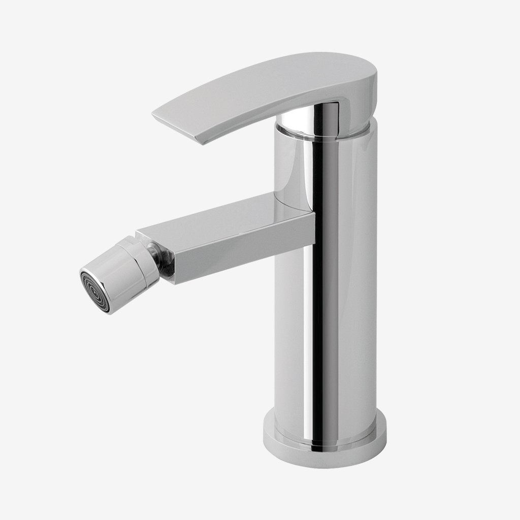 Estorick Bidet Mono Tap with Clicker Waste Chrome