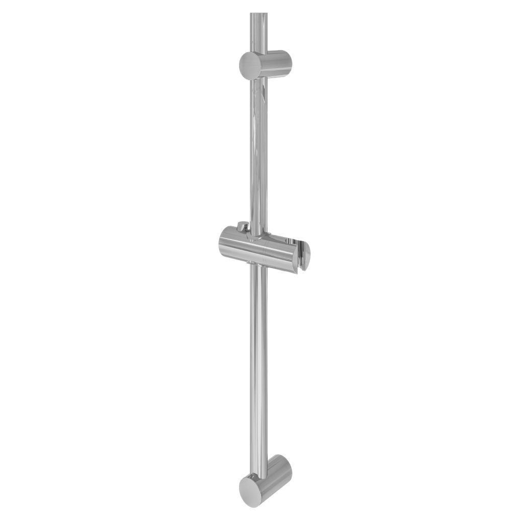 Round Slide Rail Kit 685mm Height - Chrome 