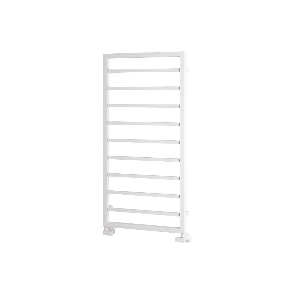 Ryton 1200 x 600mm. Towel Rail Matt White