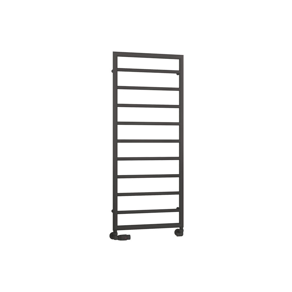 Kenilworth 1200 x 500mm. Towel Rail Matt Anthracite