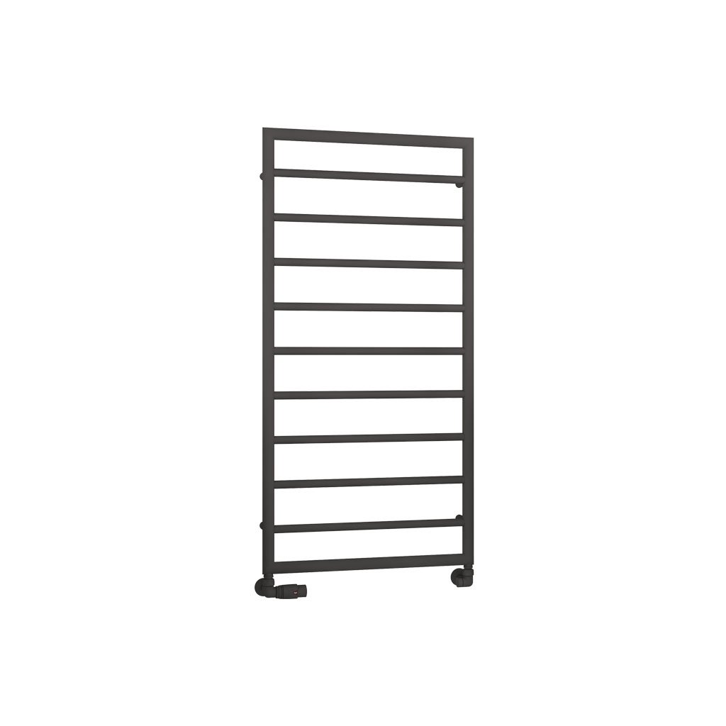 Kenilworth 1200 x 600mm. Towel Rail Matt Anthracite