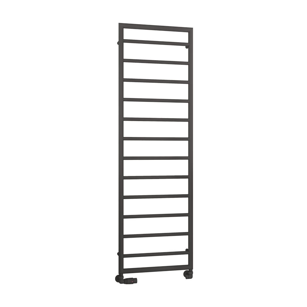 Kenilworth 1600 x 500mm. Towel Rail Matt Anthracite