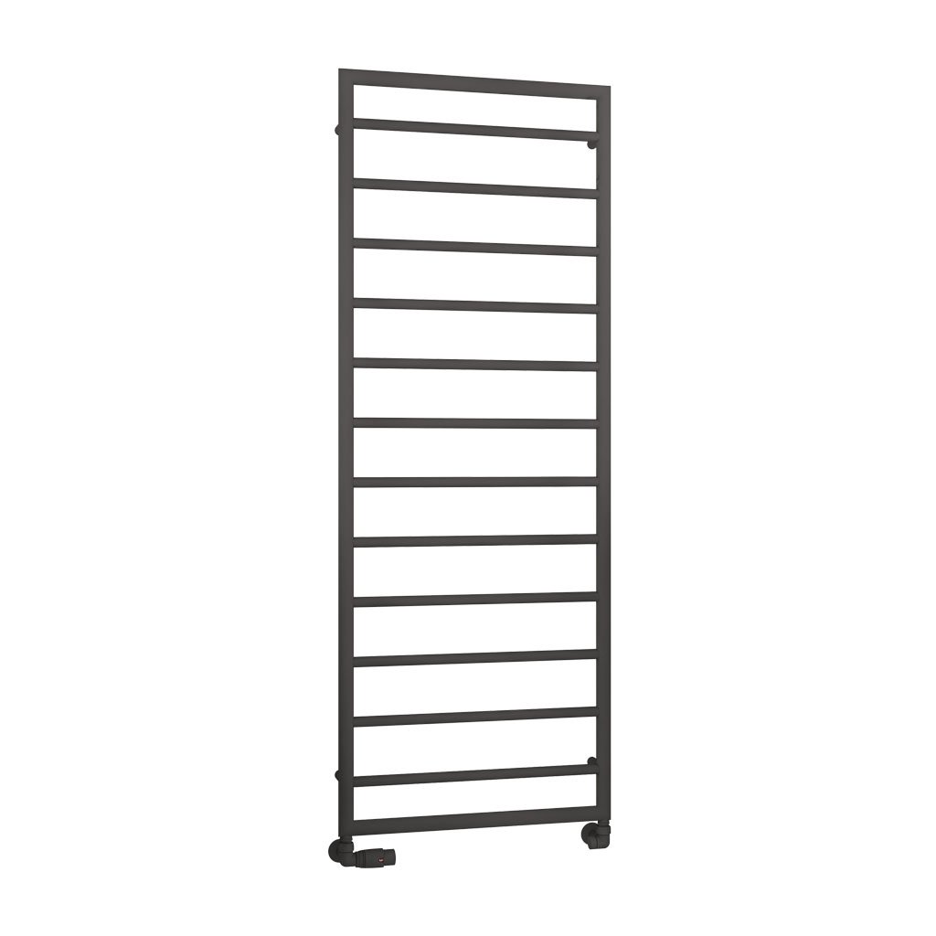 Kenilworth 1600 x 600mm. Towel Rail Matt Anthracite