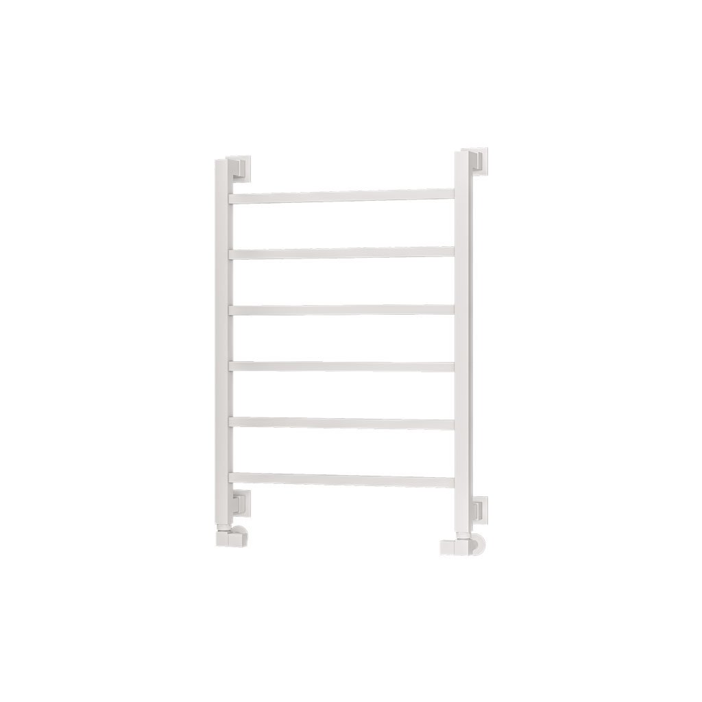 Loxley 800 x 600mm. Towel Rail Matt White