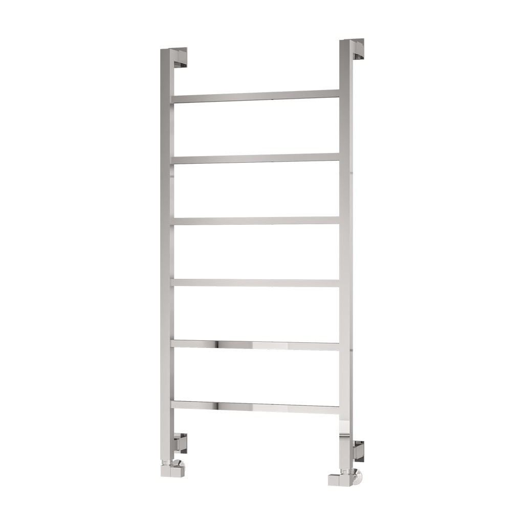 Loxley 1200 x 600mm. Towel Rail Chrome