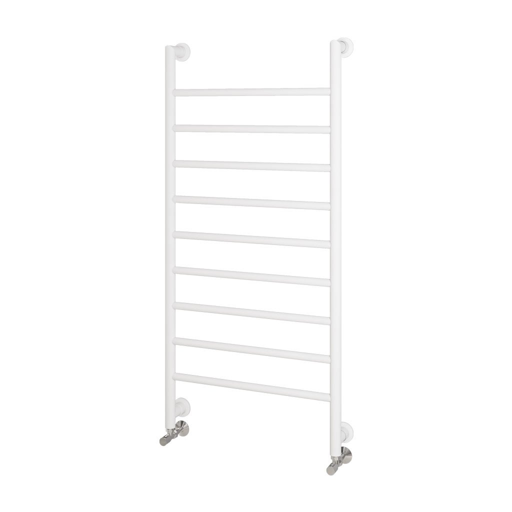 Eshton 1200 x 600mm. Towel Rail Matt White