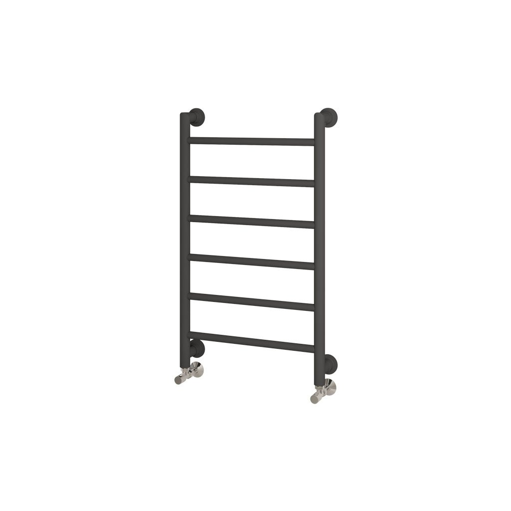 Eshton 800 x 500mm. Towel Rail Matt Anthracite