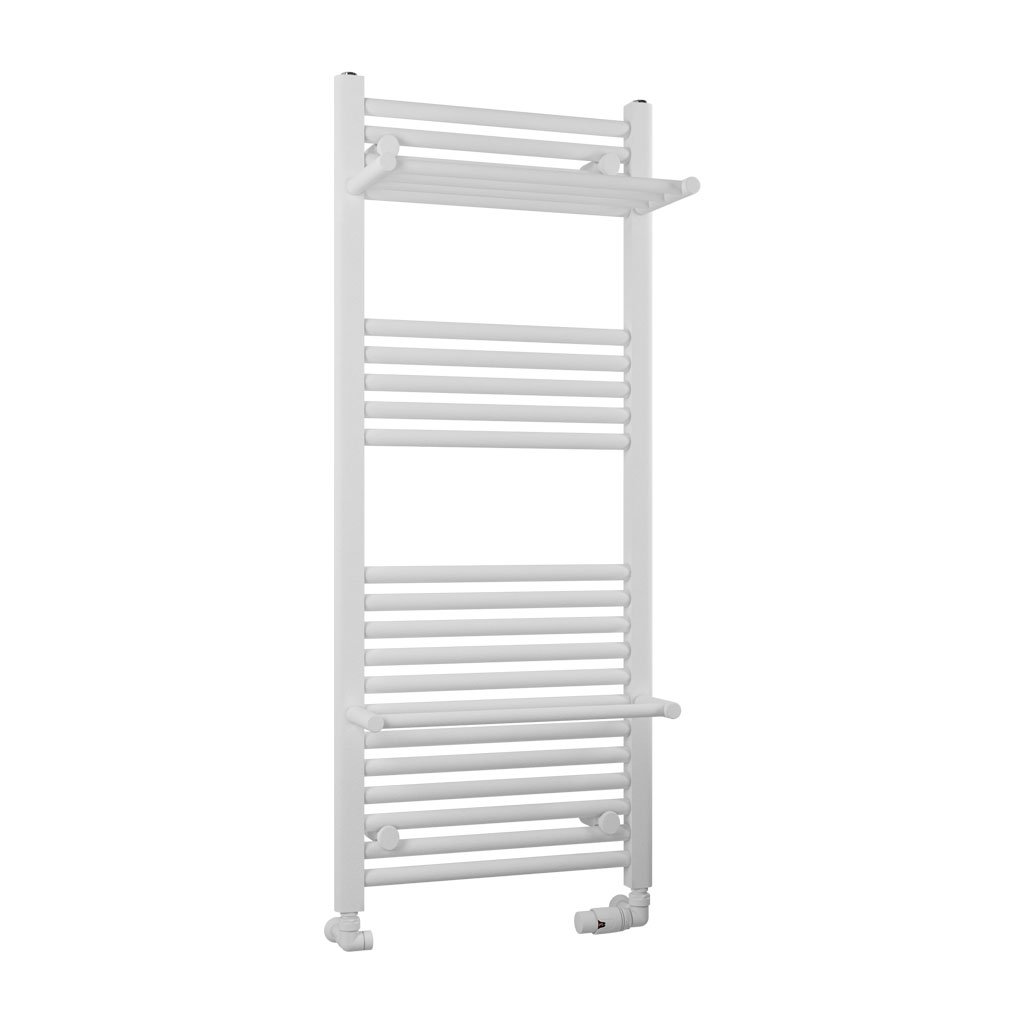 Haddenham Designer Towel Rail 1200x500mm Matt White