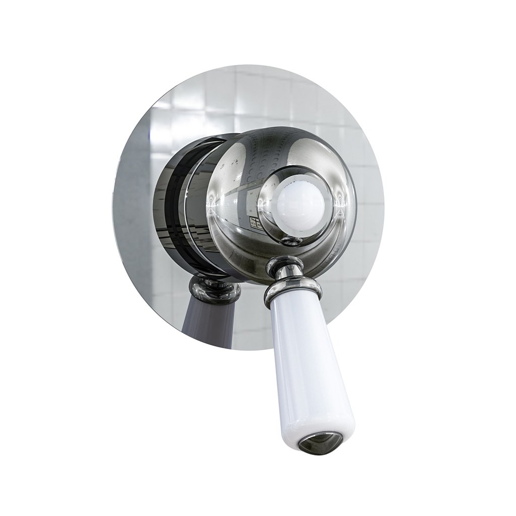 Nostalgic Single Lever Manual Shower Valve Chrome