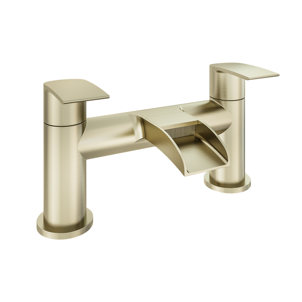 Aston Bath Filler Tap Brushed Brass