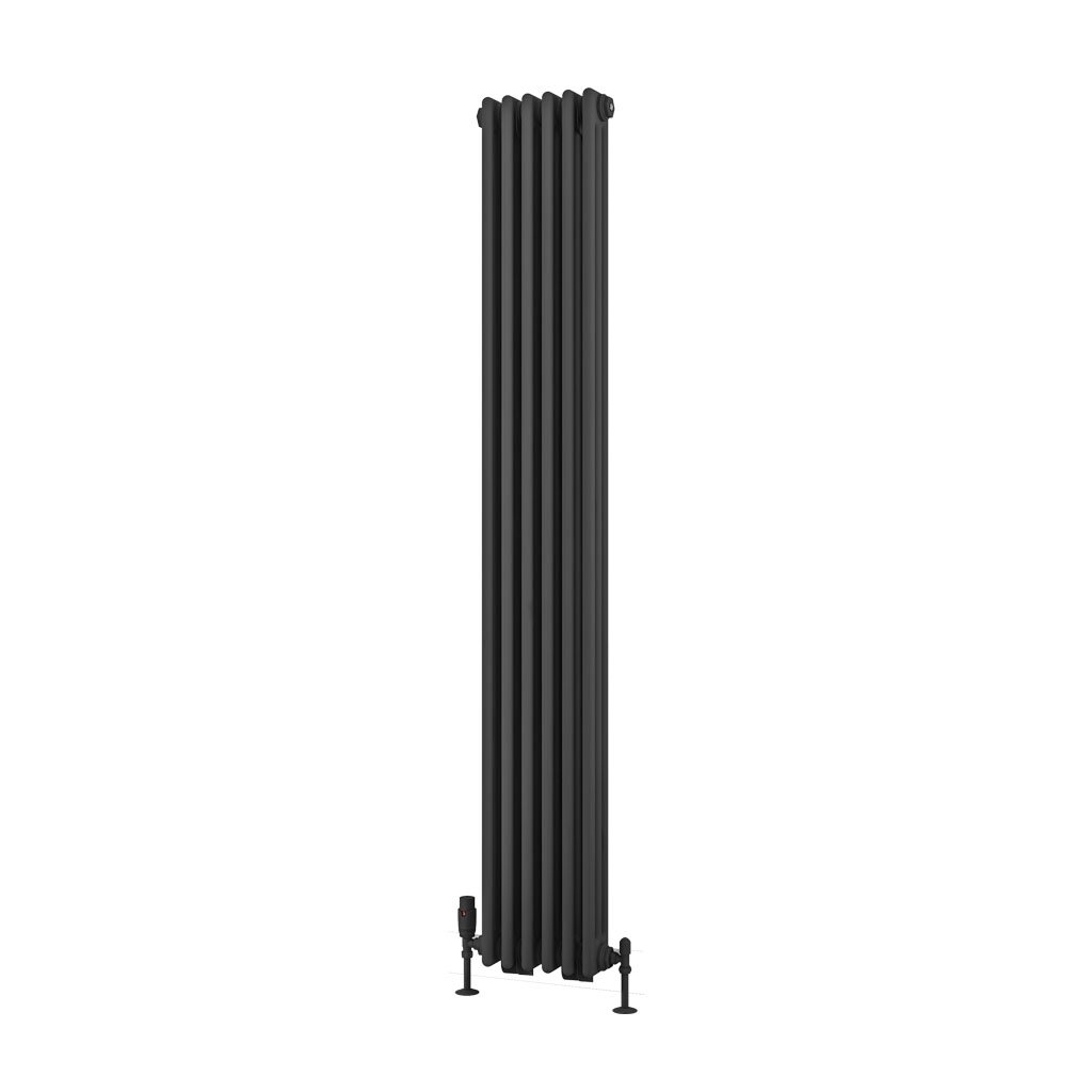 Rivassa 3 Column Rad. 1800x293mm Matt Anthracite