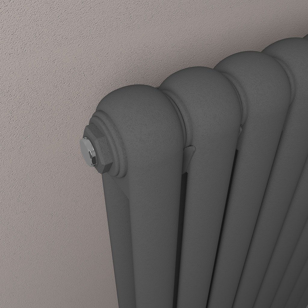 Rubano 600 x 383mm Radiator Matt Anthracite