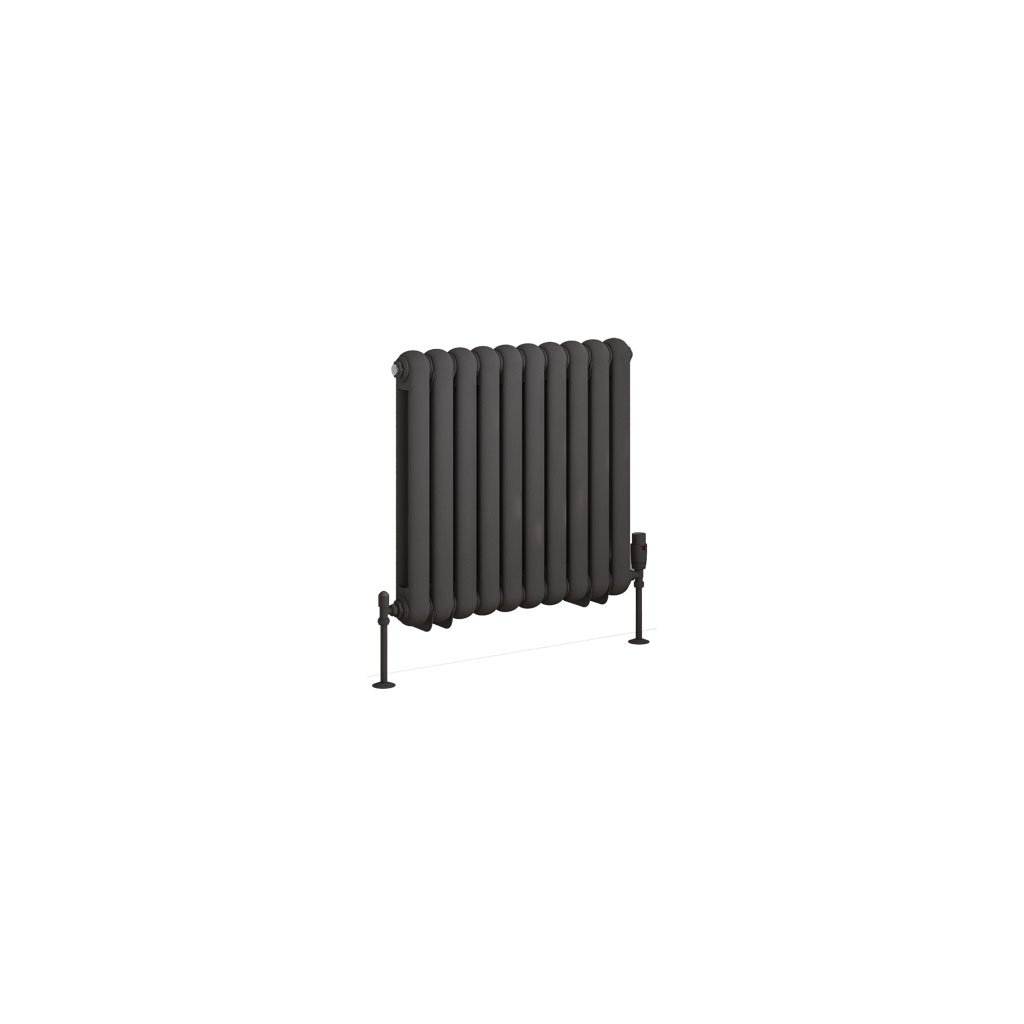 Rubano 600 x 623mm Radiator Matt Anthracite