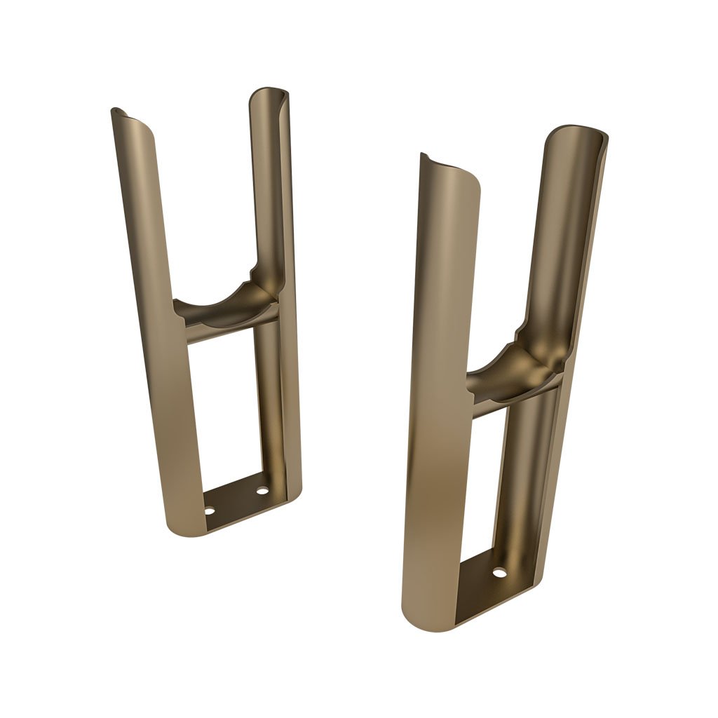 Rivassa 2 Column Radiator Feet (pair) Bronze Effect