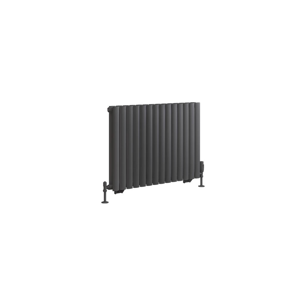 Tunstall Double 600 x 825 Radiator Matt Anthracite