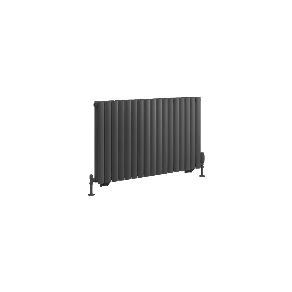 Tunstall Double 600 x 1002 Radiator Matt Anthracite