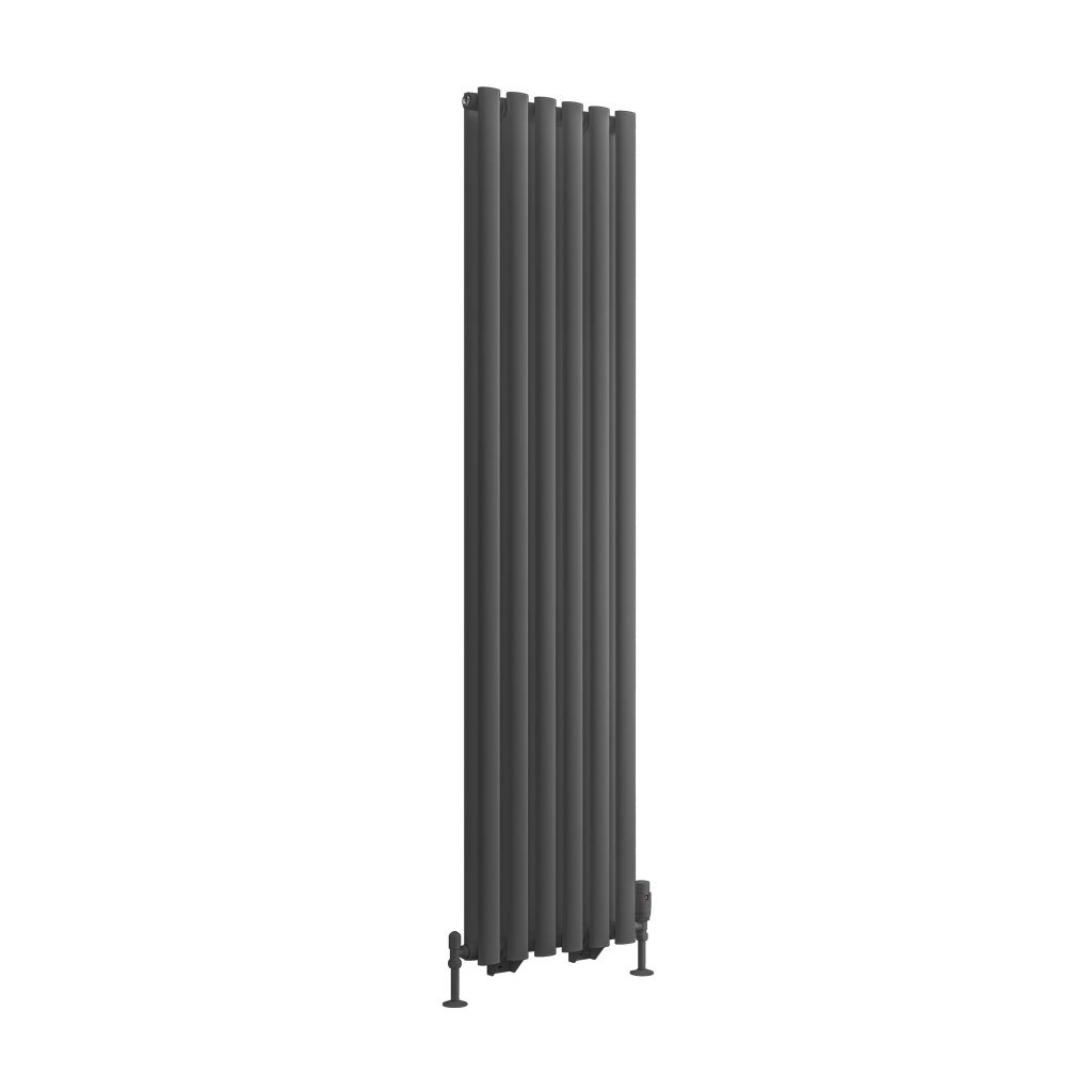 Tunstall Double 1800 x 420 Radiator Matt Anthracite