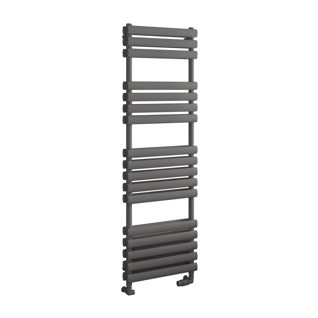 Tunstall Double 1600 x 500 Towel Rail Matt Anthracite