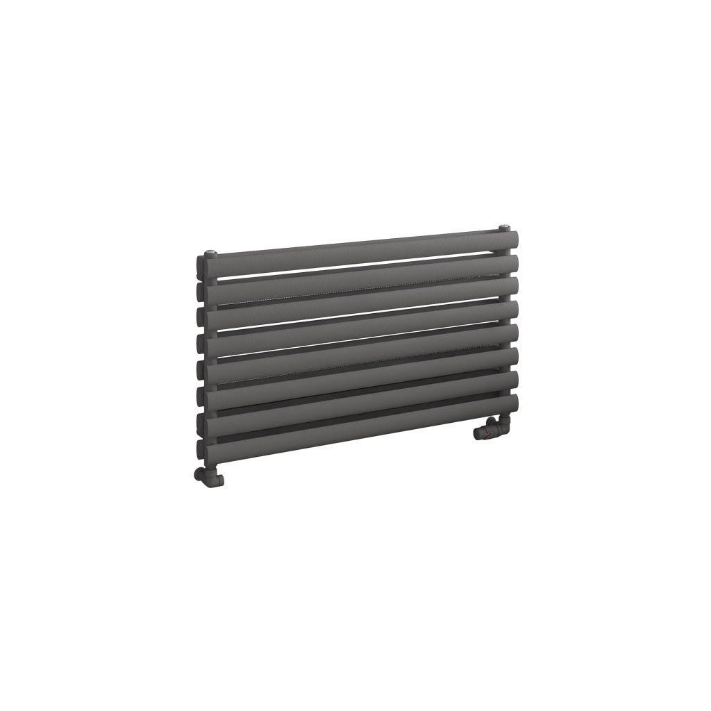 Tunstall Double 560 x 1000 Towel Rail Matt Anthracite