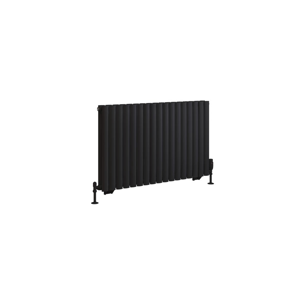 Tunstall Double 600 x 1002 Radiator Matt Black