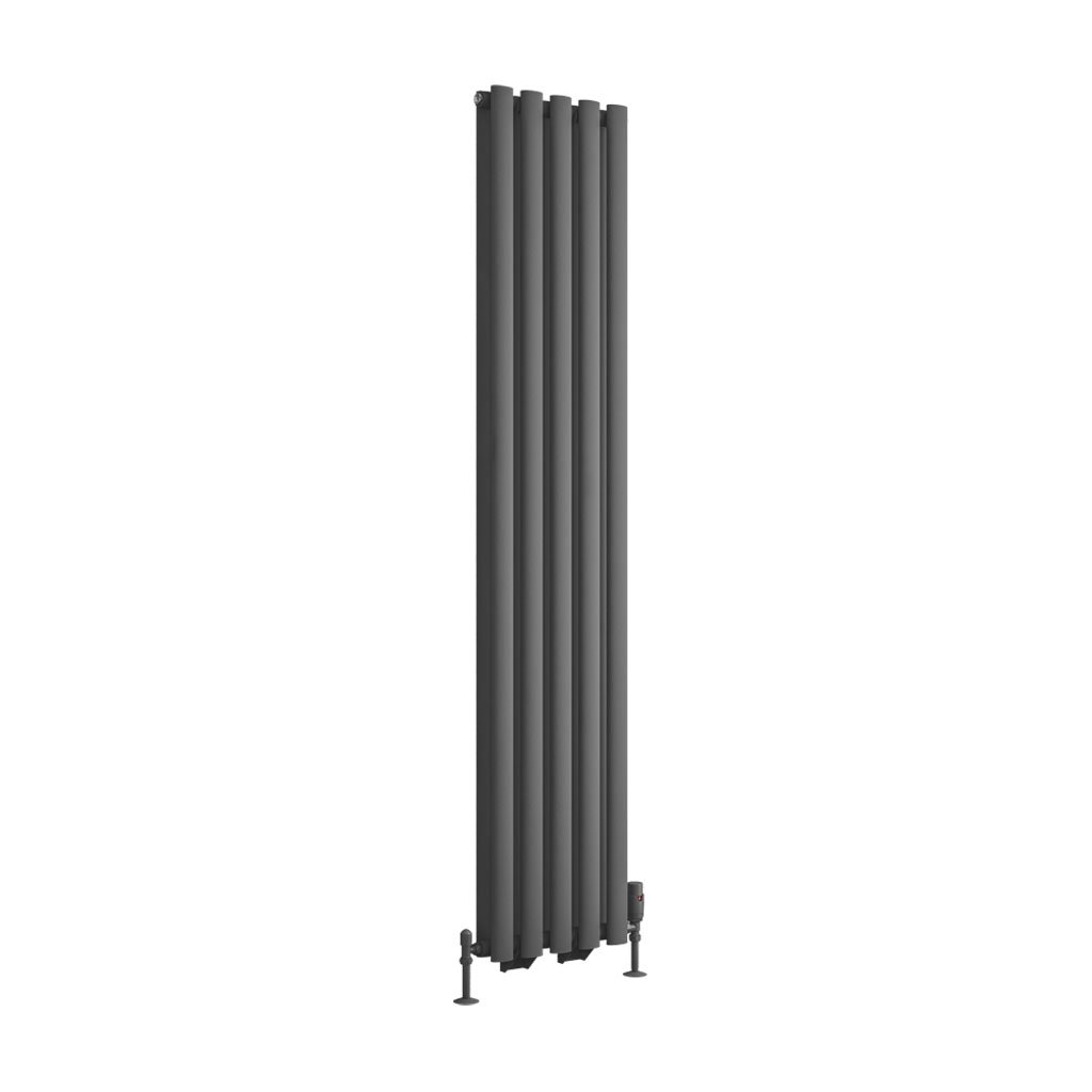 Tunstall Double 1800 x 350 Radiator Matt Anthracite