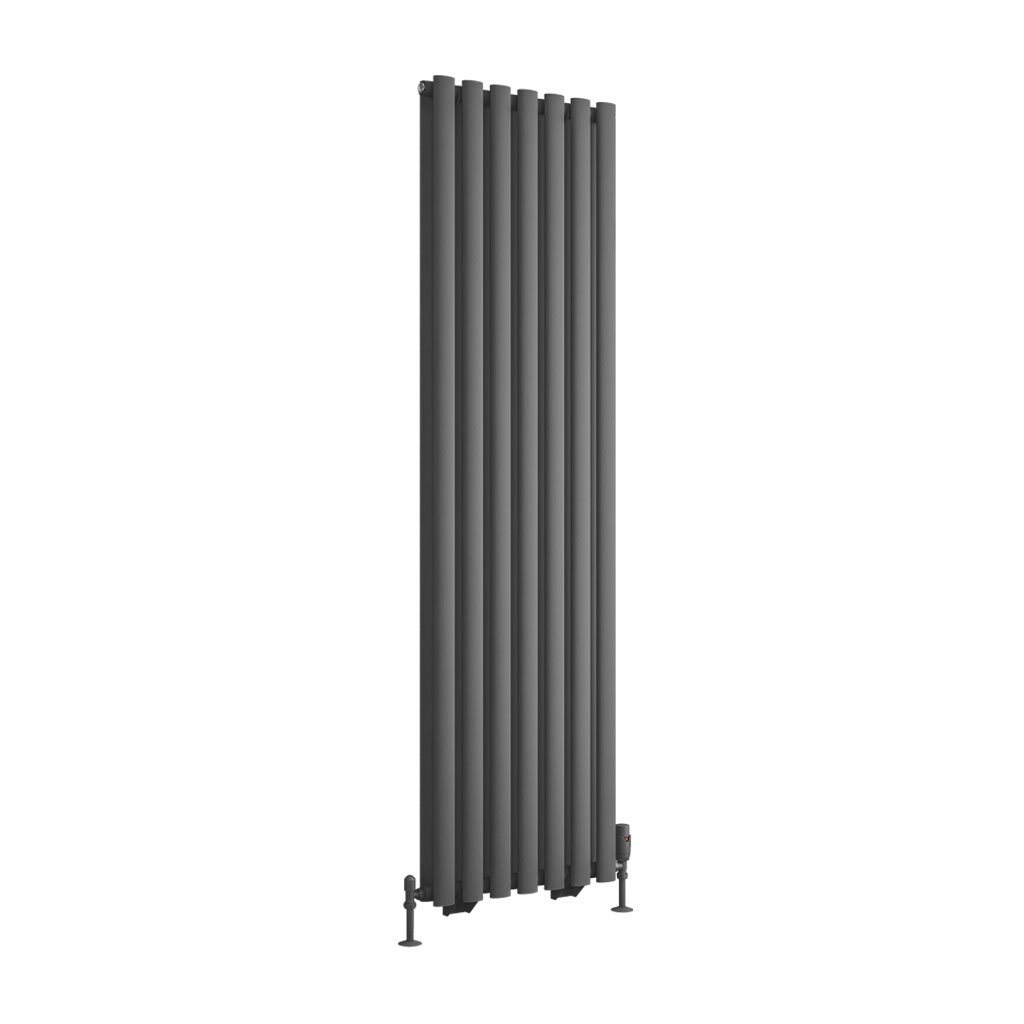 Tunstall Double 1800 x 490 Radiator Matt Anthracite