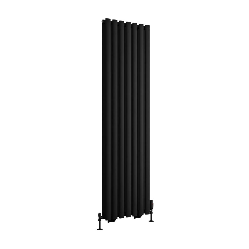 Tunstall Double 1800 x 490 Radiator Matt Black