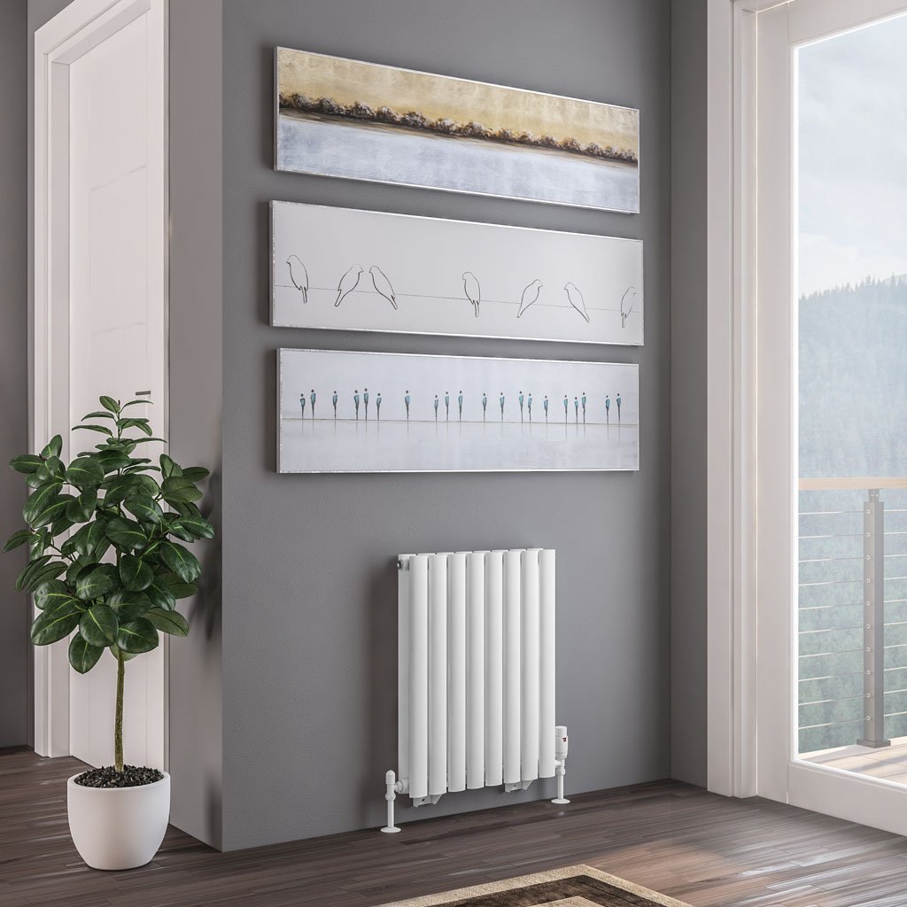 Tunstall Double 600 x 471 Radiator Matt White